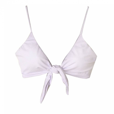 CROPPED KNOT-WHITE