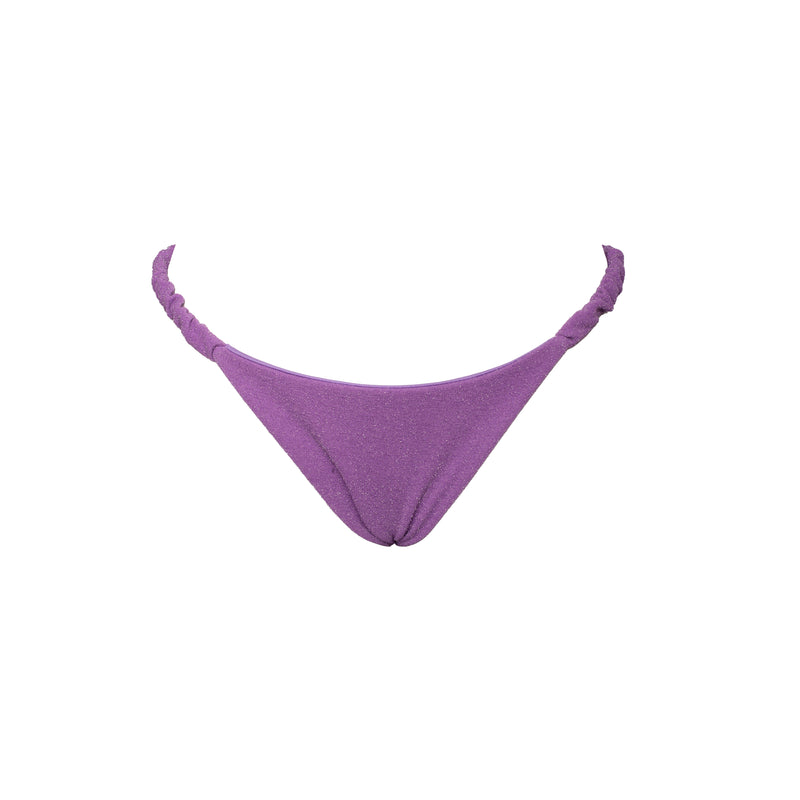 MINI TANGA DUPLA FRU FRU LUREX LAVANDER