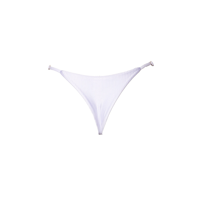 MINI TANGA DUPLA REGULAGEM TEXTURIZADO BRANCO