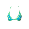 TOP FIXO ARGOLA CHEVRON VERDE COM AZUL