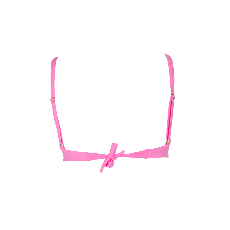 CONJUNTO TOP ARO E ASA DELTA ROSA BEBE