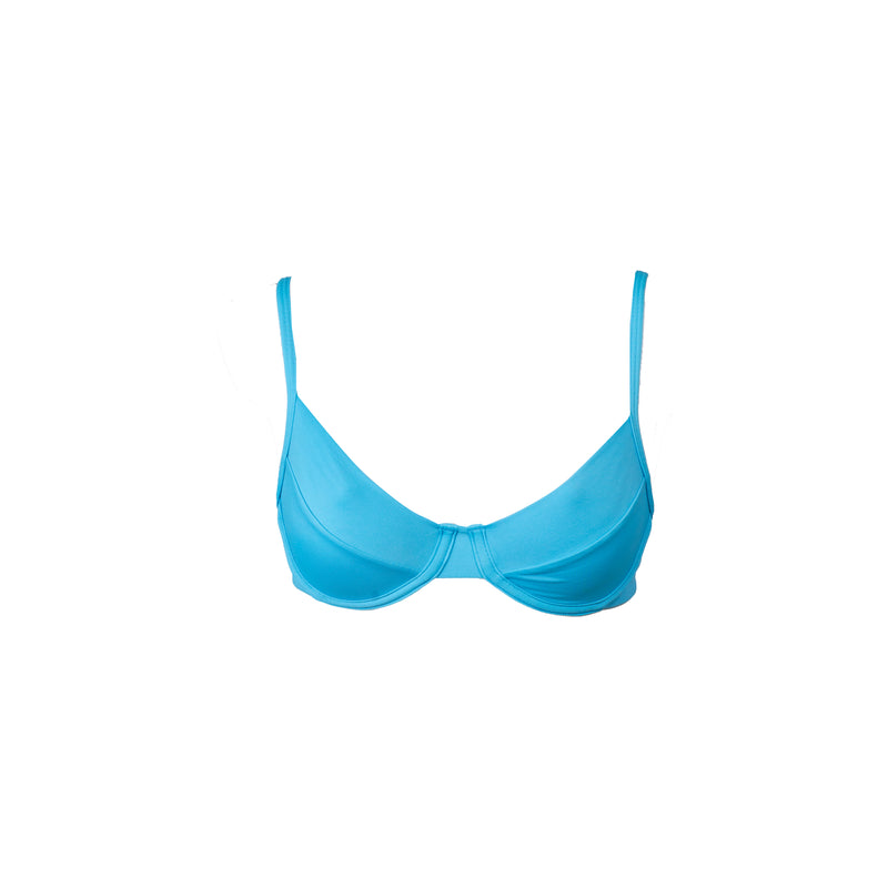 CONJUNTO TOP ARO E ASA DELTA AZUL CLARO