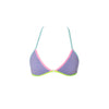 CONJUNTO TOP FIXO ARGOLA E MINI TANGA REGULAGEM LILÁS COLORES