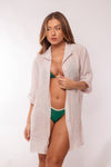 CHEMISE BRANCO ROSADO