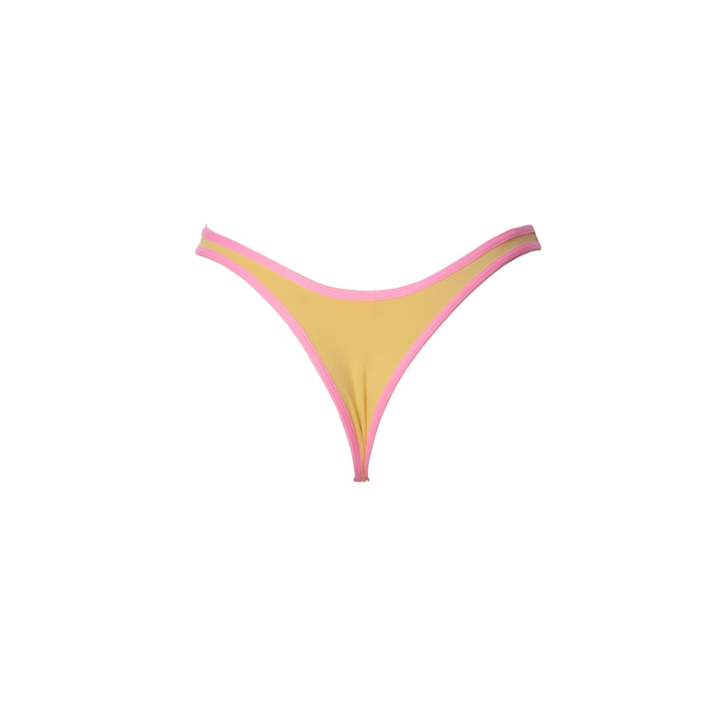 ASA DELTA VIÉS AMARELO COM ROSA