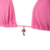 CORTININHA METAL COQUEIRO COLMÉIA ROSA BEBE