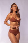 TOP ARO COM REGULAGEM COLMÉIA TERRACOTA