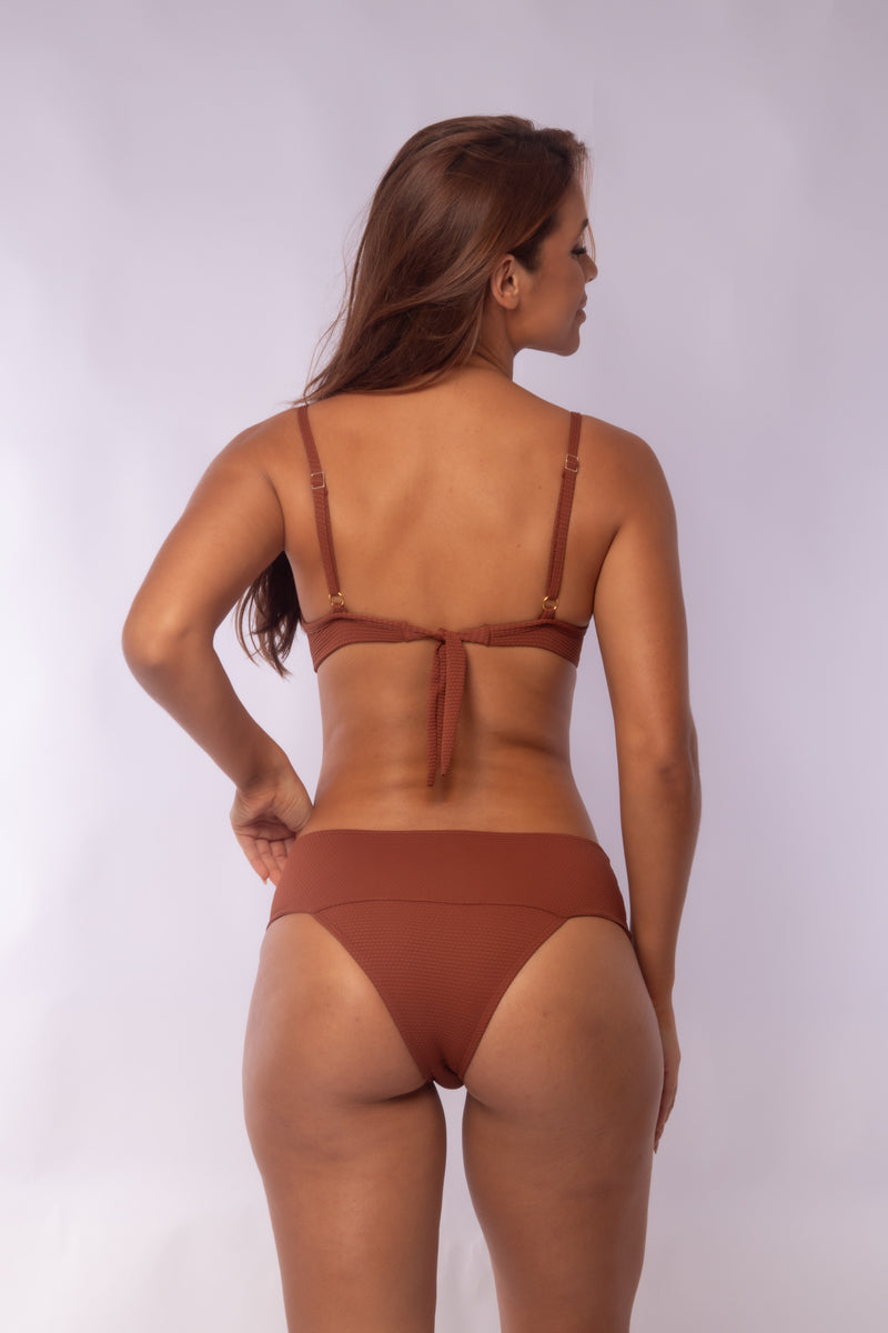 TOP ARO COM REGULAGEM COLMÉIA TERRACOTA