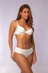TOP ARO COM REGULAGEM COLMÉIA OFF WHITE