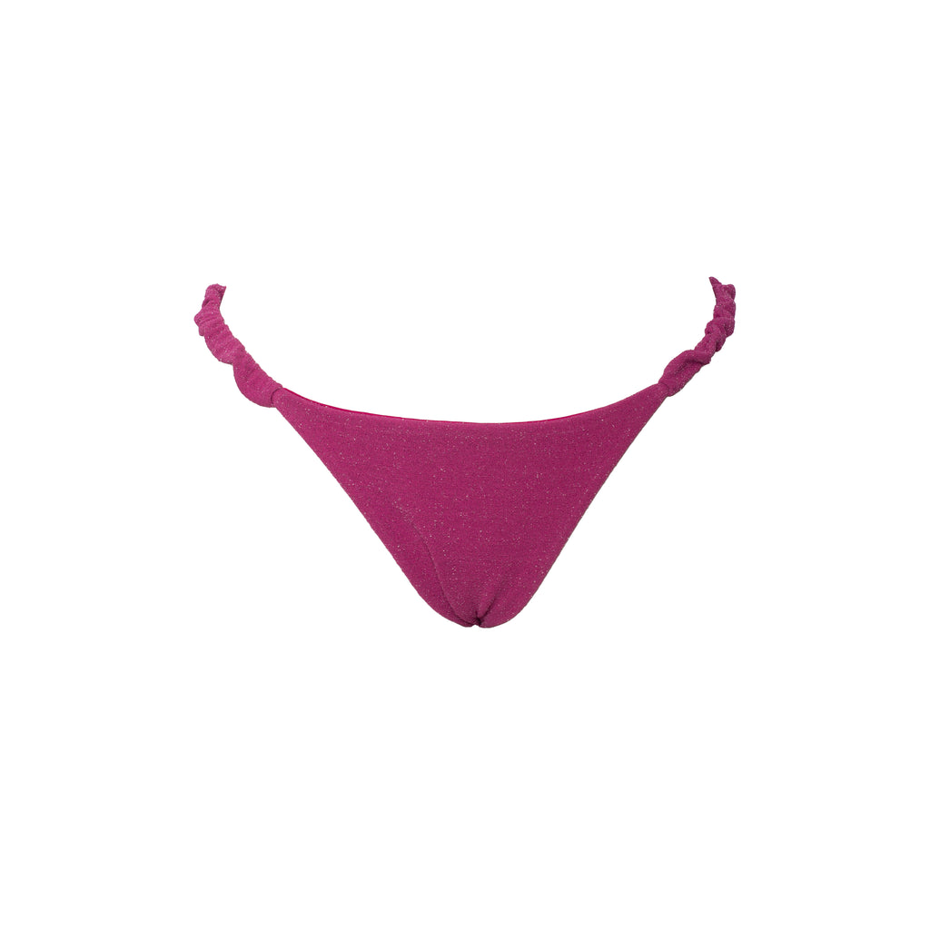 MINI TANGA DUPLA FRU FRU LUREX PURPURA