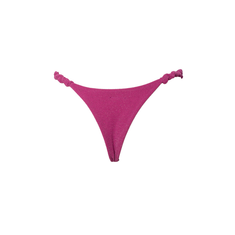 MINI TANGA DUPLA FRU FRU LUREX PURPURA