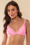 CALCINHA LINGERIE GABI COM REGULAGEM ROSA BEBE