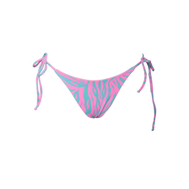 CALCINHA LACINHO ZEBRA ROSA COM TIFFANY