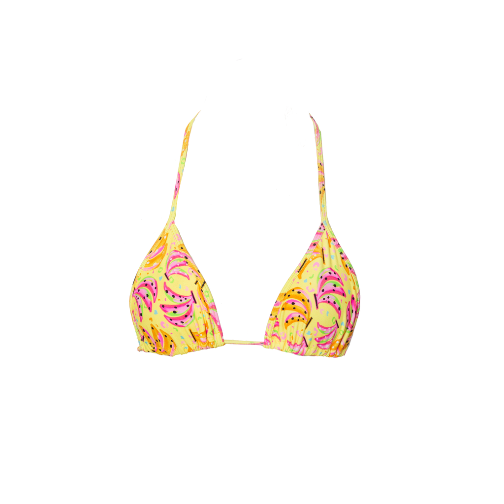 CORTININHA BANANAS AMARELO