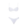 CONJUNTO TOP ARO SUZI E ASA DUPLA LAISE LILI BRANCO