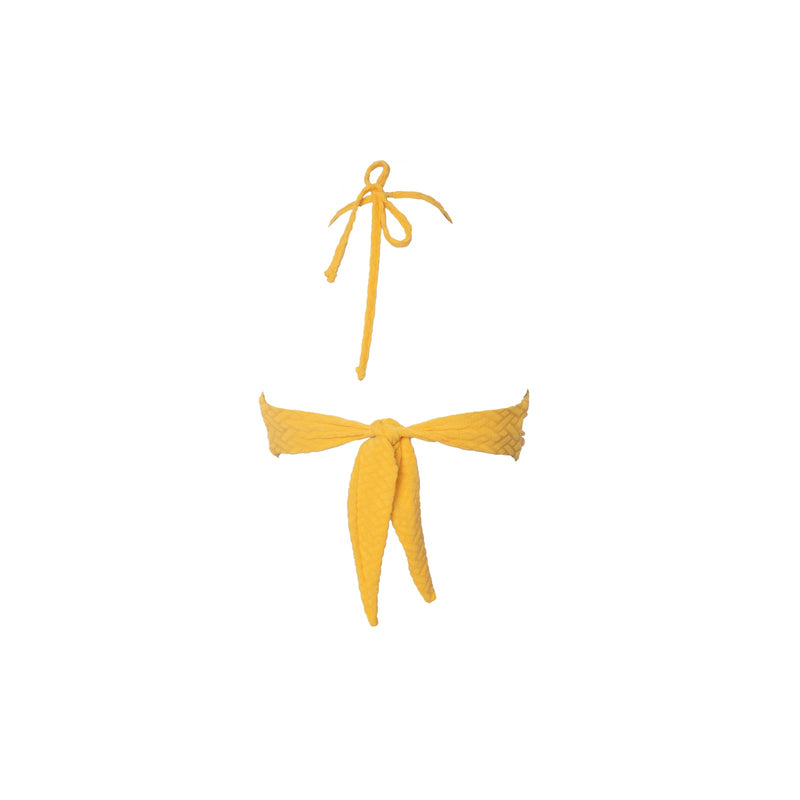 FAIXA ARGOLA ATOALHADO AMARELO