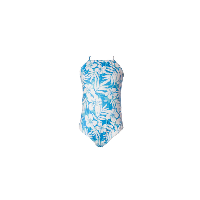 MAIÔ INFANTIL HIBISCO AZUL