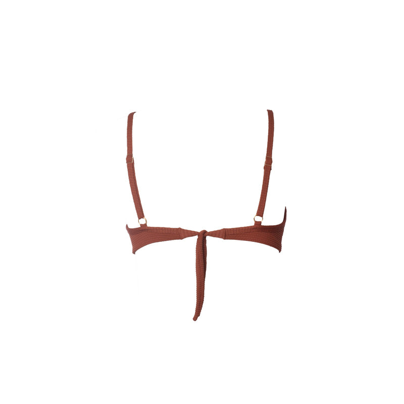 TOP ARO COM REGULAGEM COLMÉIA TERRACOTA