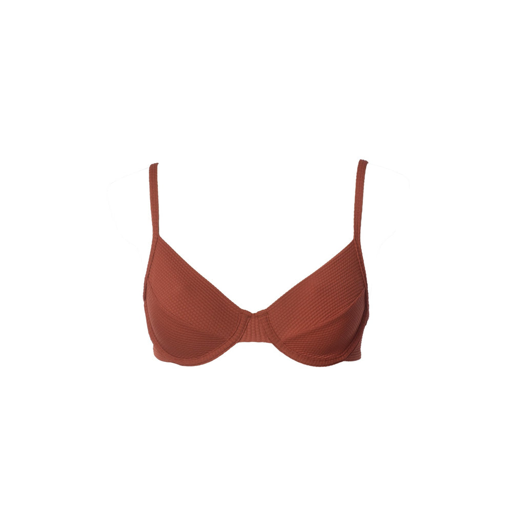 TOP ARO COM REGULAGEM COLMÉIA TERRACOTA