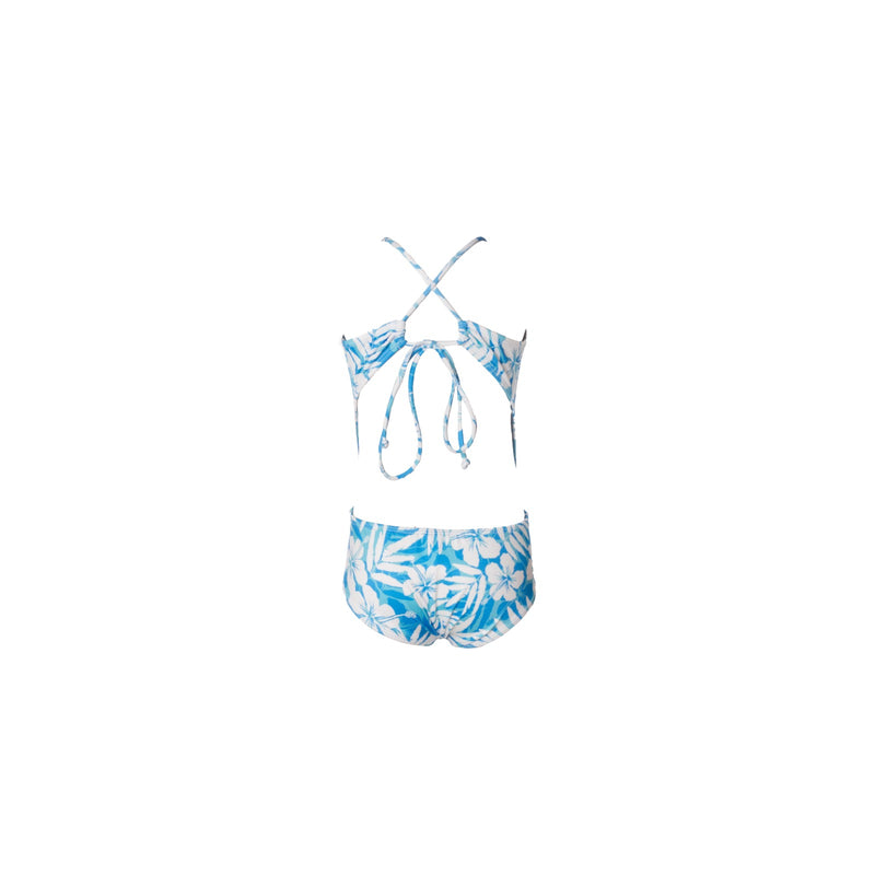 MAIÔ INFANTIL HIBISCO AZUL