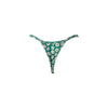 CALCINHA MINI TANGA FIVELA FLORES POP VERDE