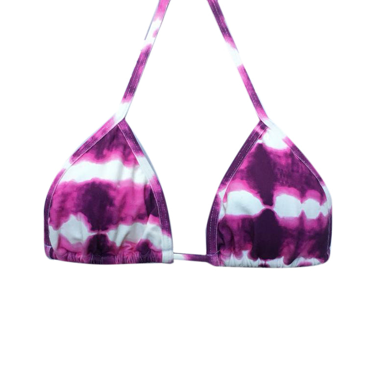 TRIANGLE TOP TIE DYE CANDY COLOR