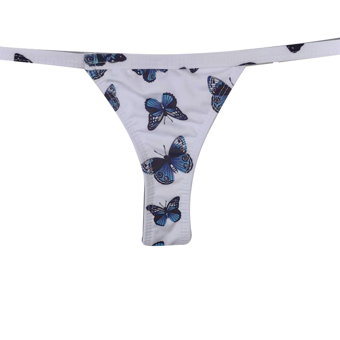 MINI TANGA FITA BORBOLETA BLUE