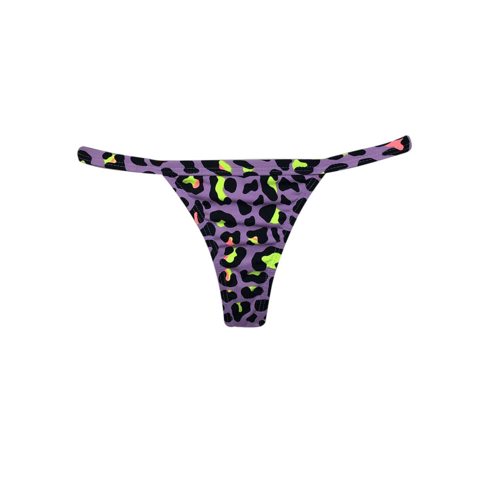 MINI ANIMAL PRINT THONG